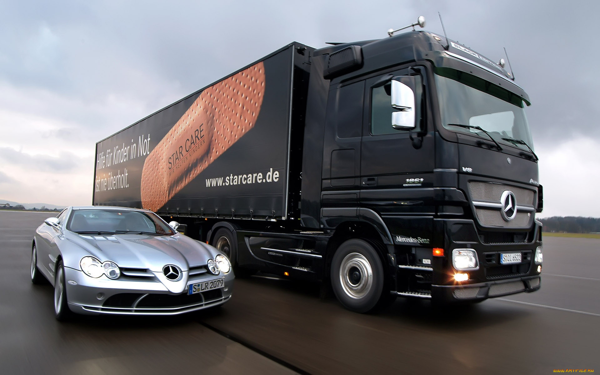 , mercedes, trucks